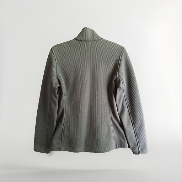 Spyder Jewel Mid Weight Core Sweater 503024 Women Large Full‎ Zip Gray Pockets - Picture 13 of 14